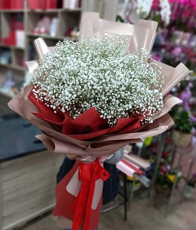 Букет цветов из: Гипсофила в Курлово