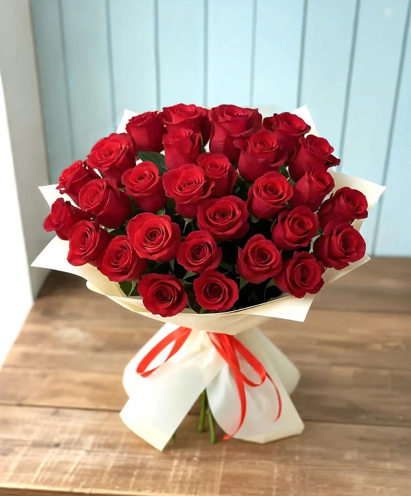 Букет 29 Красных роз в Курлово