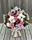 Букет цветов из: Альстромерии, Гвоздики, Розы и Хризантемы в Курлово