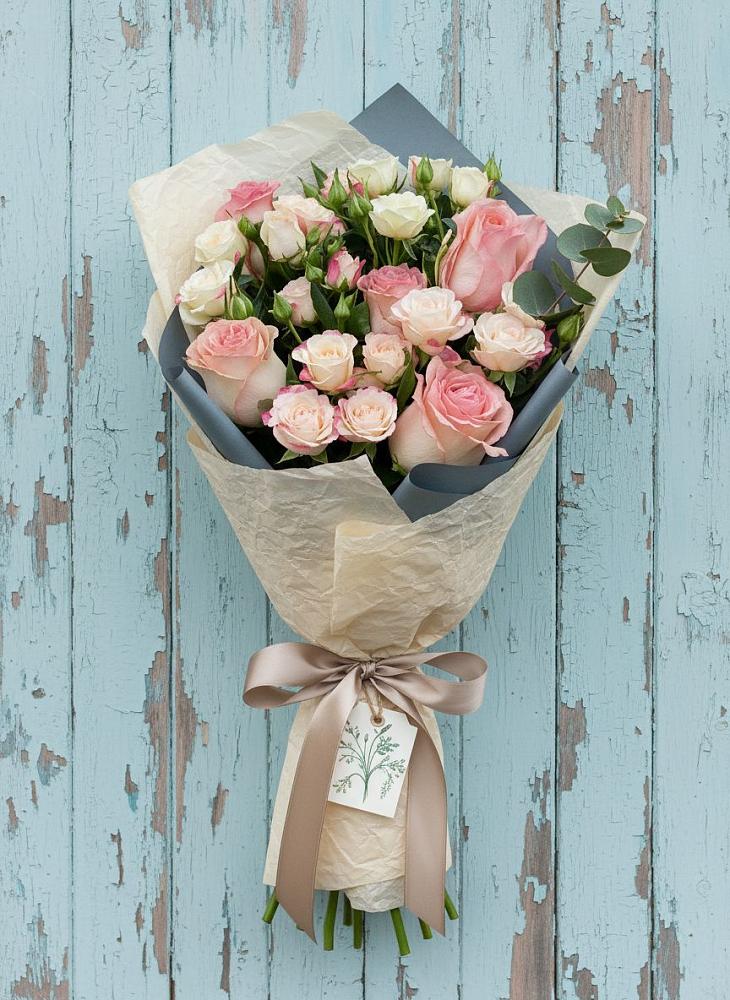 Букет цветов из: Розы в Курлово