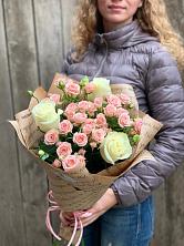 Букет голос любви в Курлово Букет цветов из: Розы в Курлово