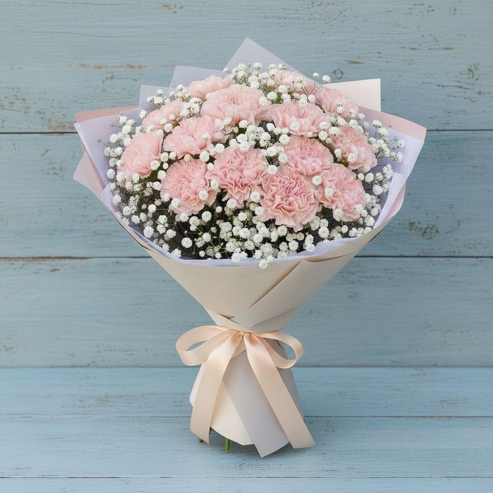 Букет цветов из: Гвоздики в Курлово