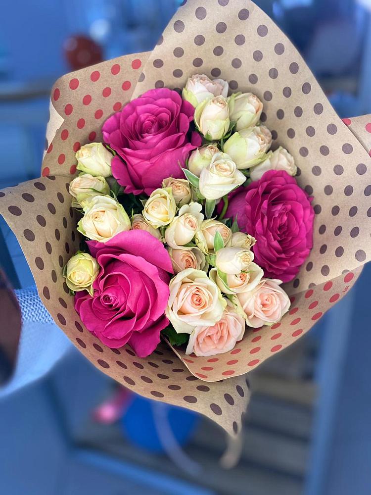 Букет цветов из: Розы в Курлово