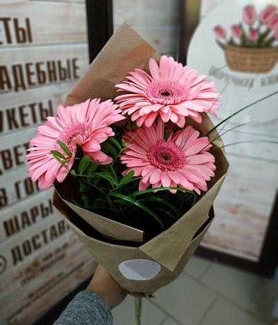 Букет цветов из: Герберы в Курлово