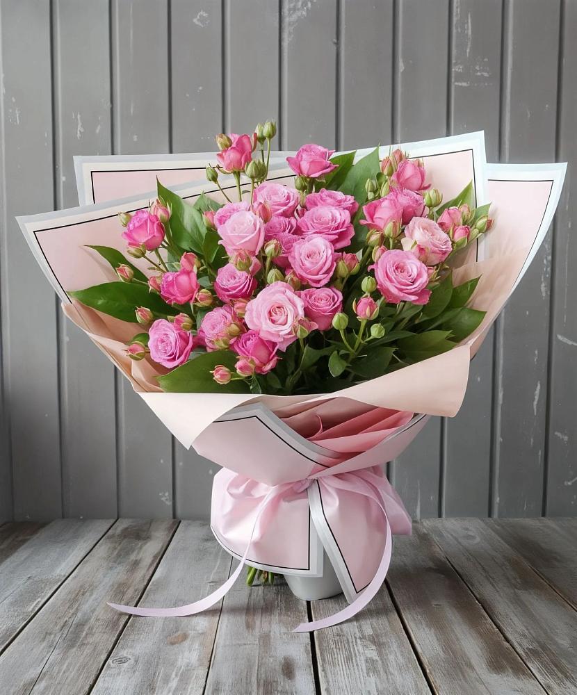 Букет Розовый кустик в Курлово