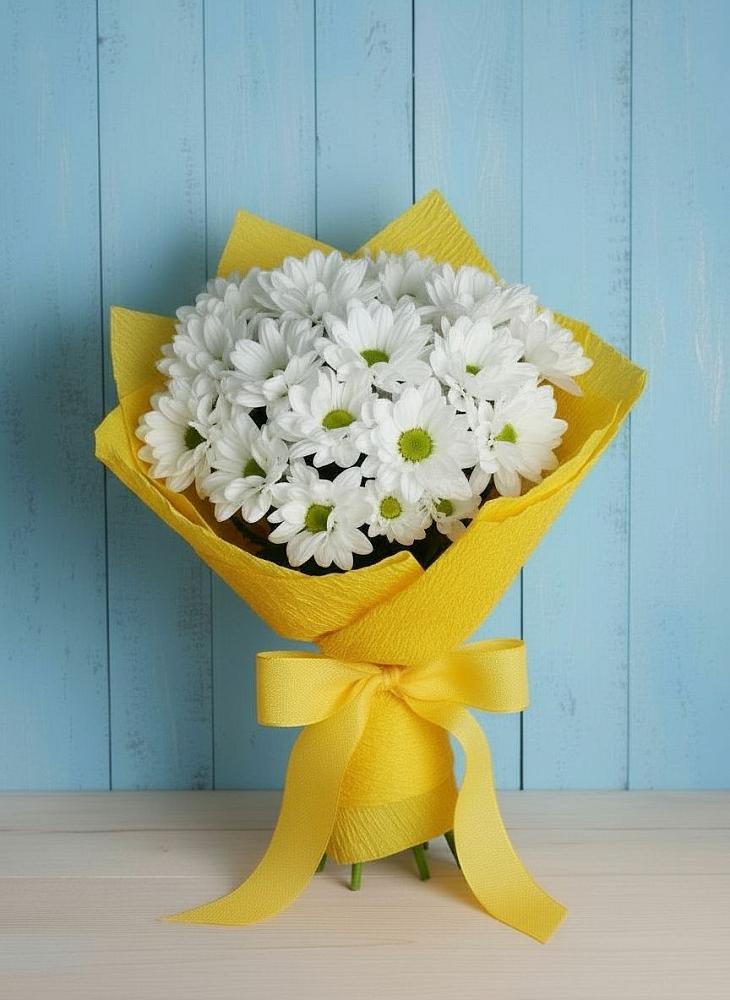 Букет цветов из: Хризантемы в Курлово