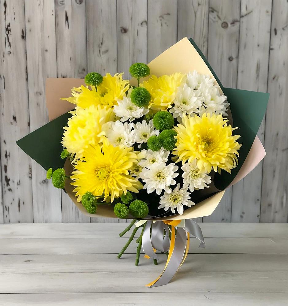 Букет цветов из: Хризантемы в Курлово
