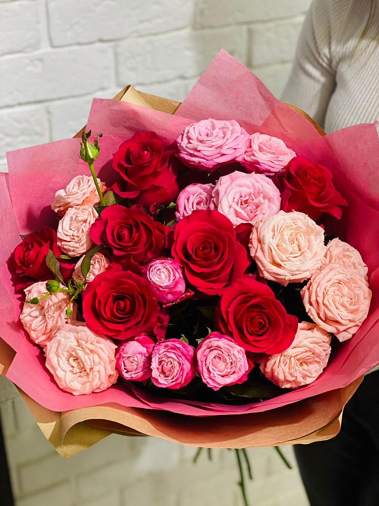 Букет цветов из: Розы в Курлово