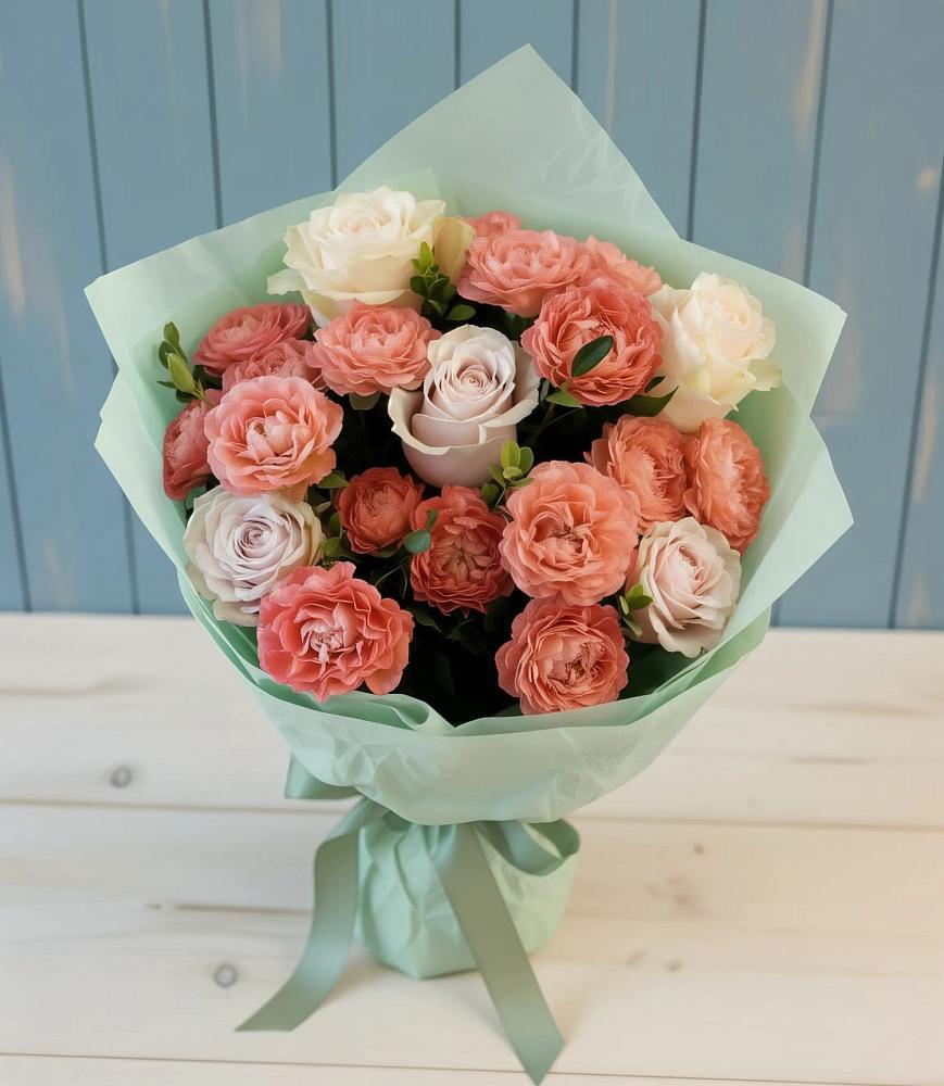 Букет цветов из: Розы в Курлово