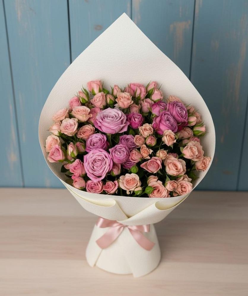 Букет цветов из: Розы в Курлово