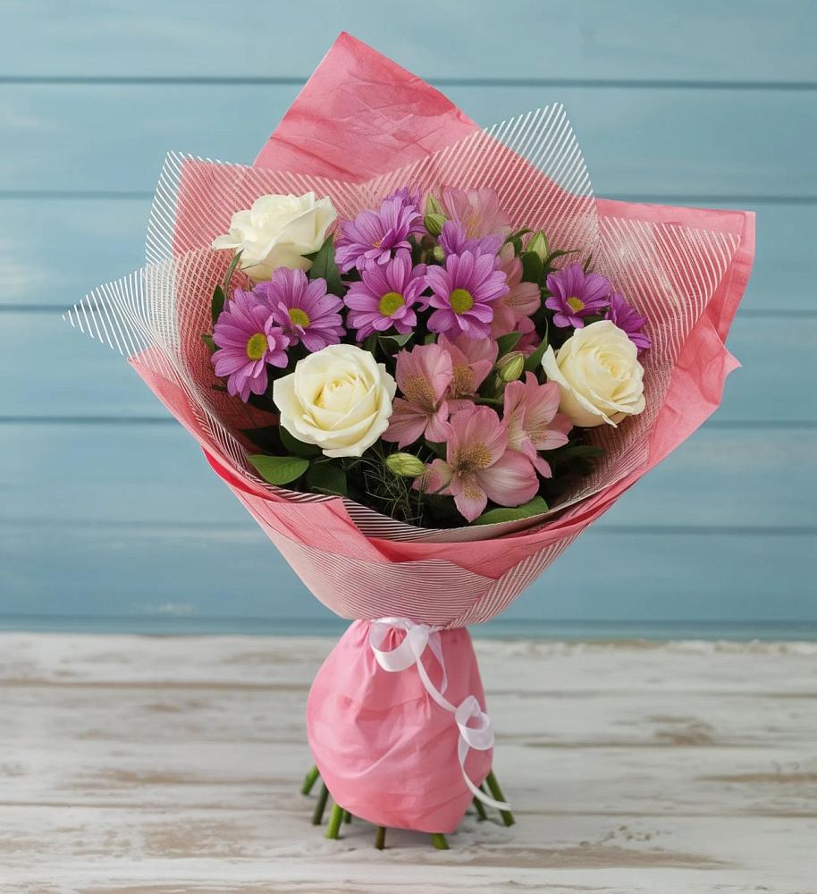 Букет цветов из: Герберы в Курлово