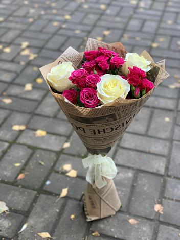 Букет цветов из: Розы в Курлово
