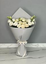 Букет цветов из:  Розы и Лизиантусы #REPLACE_PRED# Курлово